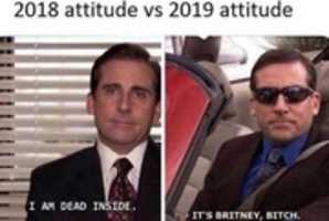 Free download 2018 vs 2019 [ Meme ] free photo or picture to be edited with GIMP online image editor